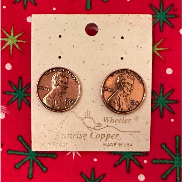 New~ Penny Earrings - Picture 1 of 3